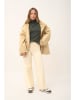 Just Cashmere Kaszmirowy sweter "Ava" w kolorze khaki