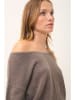 Just Cashmere Kaschmir-Pullover "Karen" in Taupe