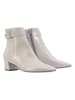 Högl Leder-Stiefeletten "Camille" in Creme