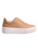 Högl Leren sneakers "Illusion" lichtbruin