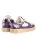Högl Leder-Sneakers "Macba Seven" in Lila/ Creme