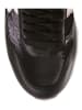 Högl Leder-Sneakers "Tony" in Schwarz/ Weiß