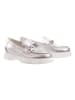 Högl Leder-Slipper "Cecil" in Silber