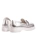 Högl Leder-Slipper "Cecil" in Silber
