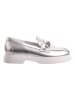 Högl Leder-Slipper "Cecil" in Silber