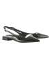 Högl Leder-Slingballerinas "Jeanne" in Schwarz