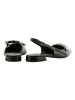 Högl Leder-Slingballerinas "Jeanne" in Schwarz