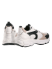 Högl Leren sneakers "Faith" wit/zwart/beige