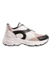 Högl Leder-Sneakers "Faith" in Weiß/ Schwarz/ Beige