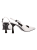 Högl Leder-Slingpumps "Ruby" in Weiß