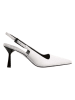 Högl Leder-Slingpumps "Ruby" in Weiß