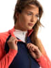 Fischer Fleecejacke in Dunkelblau/ Rot