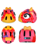 Crazy Safety Fahrradhelm "Giraffe" in Rot