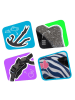Crazy Safety Fietshelm wit/blauw