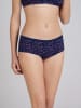 COTONELLA Panty in Dunkelblau/ Pink