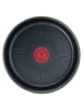 Tefal 4-częściowy zestaw "Ingenio XL Force" w kolorze czarnym