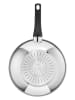 Tefal Patelnia "Emotion" w kolorze srebrno-czarnym - Ø 18 cm