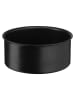 Tefal 4tlg. Kasserollen-Set "Black Stone" in Schwarz