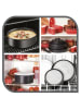Tefal 4-delige steelpannenset "Black Stone" zwart