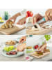 Tefal 3tlg. Messer-Set "Colorfood" in Mint/ Rot/ Gelb