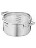 Tefal 2-delige set: roestvrijstalen pan met deksel "Nordica" - Ø 24 cm
