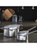Tefal 2-delige set: roestvrijstalen pan met deksel "Nordica" - Ø 24 cm