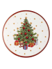 Hutschenreuther 3-delige set: koektrommels "Happy Wintertime" rood/groen