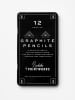Printworks 12er-Set: Bleistifte in Schwarz