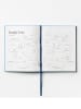 Printworks Ausfüllbuch ''Once Upon'' in Blau/ Dunkelblau - (B)18,8 x (H)23,6 x (T)2,4 cm
