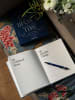 Printworks Ausfüllbuch ''Once Upon'' in Blau/ Dunkelblau - (B)18,8 x (H)23,6 x (T)2,4 cm