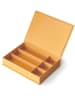Printworks Opbergbox "Precious Things" geel - (B)26 x (H)19 x (D)8 cm