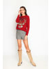 ASSUILI Pullover in Rot
