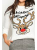 ASSUILI Pullover in Weiß