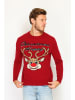 ASSUILI Pullover in Rot