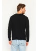 ASSUILI Pullover in Schwarz