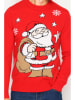 ASSUILI Sweter w kolorze czerwonym