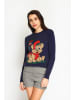 ASSUILI Pullover in Dunkelblau