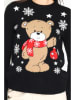 ASSUILI Pullover in Schwarz
