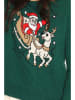 ASSUILI Pullover in Grün
