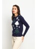 ASSUILI Pullover in Dunkelblau