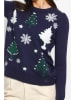 ASSUILI Pullover in Dunkelblau
