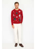 ASSUILI Pullover in Rot