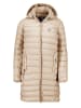 Canadian Peak Doorgestikte mantel "Akitaleak" beige