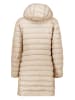 Canadian Peak Doorgestikte mantel "Akitaleak" beige