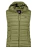 Canadian Peak Doorgestikte bodywarmer "Vakitaleak" groen