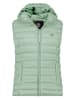 Canadian Peak Doorgestikte bodywarmer "Vakitaleak" saliegroen