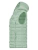 Canadian Peak Doorgestikte bodywarmer "Vakitaleak" saliegroen