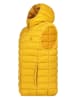 Canadian Peak Doorgestikte bodywarmer "Vakitaleak" mosterdgeel