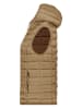Canadian Peak Doorgestikte bodywarmer "Vakitaleak" lichtbruin
