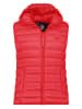Canadian Peak Doorgestikte bodywarmer "Vakitaleak" rood